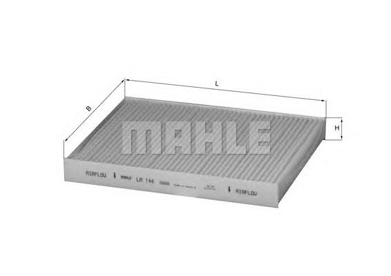 Filtr kabiny Mahle Original LA144 cena, od 7,96 USD