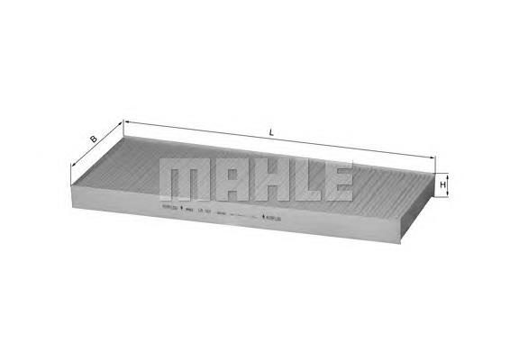 Filtr kabiny Mahle Original LA167 cena, od 9,09 USD