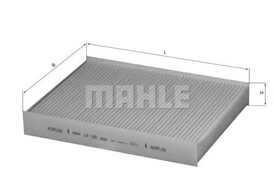 LA169 Mahle Original filtr kabiny