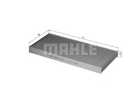 Filtr kabiny Mahle Original LA78 cena, od 8,62 USD