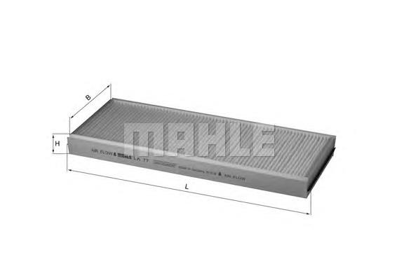 Filtr kabiny Mahle Original LA77 cena, od 9,03 USD