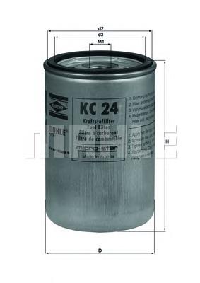 Filtr paliwa Mahle Original KC24