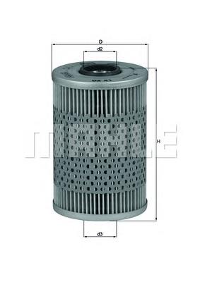 Filtr oleju OX41D Mahle Original