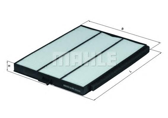 LA265 Mahle Original Filtr kabiny