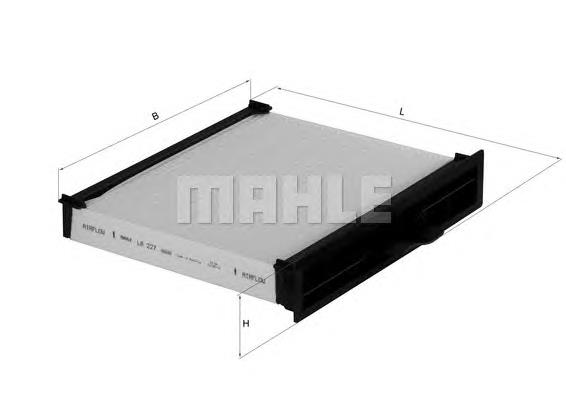 LA227 Mahle Original Filtr kabiny