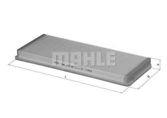 Filtr kabiny Mahle Original LA196 cena, od 14,14 USD