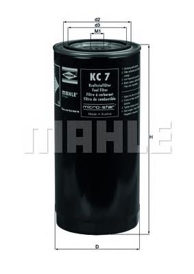Filtr paliwa Mahle Original KC7 cena, od 16,01 USD
