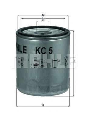Filtr paliwa Mahle Original KC5 cena, od 11,31 USD