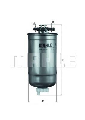 Filtr paliwa Mahle Original KL1471D cena, od 16,84 USD