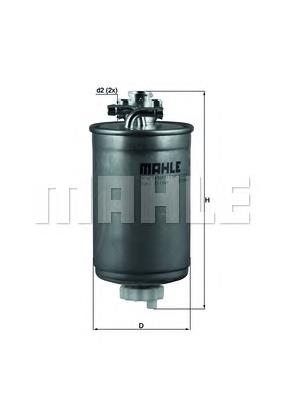 Filtr paliwa Mahle Original KL180 cena, od 16,34 USD