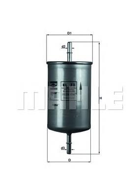 KL71 Mahle Original Filtr paliwa
