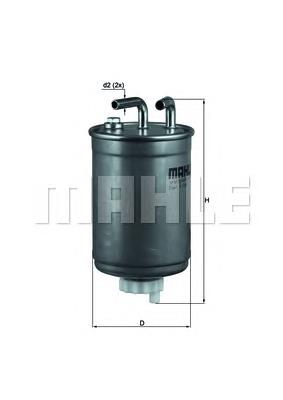 Filtr paliwa Mahle Original KL99 cena, od 15,50 USD