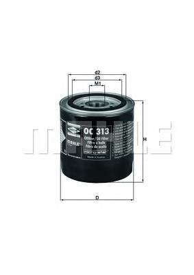 OC313 Mahle Original filtr oleju