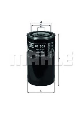 Filtr oleju Mahle Original OC502