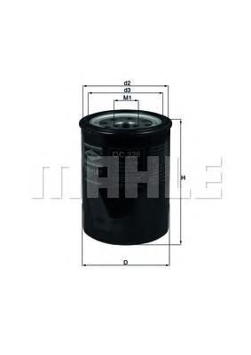 OC326 Mahle Original filtr oleju