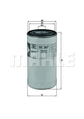 Filtr oleju Mahle Original OC267