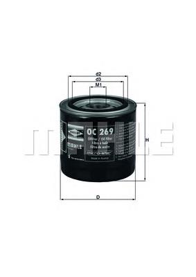 OC269 Mahle Original filtr oleju