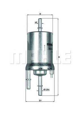 Filtr paliwa Mahle Original KL1561 cena, od 21,95 USD