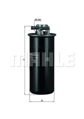 KL454 Mahle Original Filtr paliwa