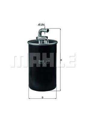 Filtr paliwa Mahle Original KL775 cena, od 19,53 USD
