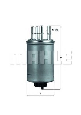 Filtr paliwa Mahle Original KL506 cena, od 21,50 USD