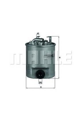 KL195 Mahle Original Filtr paliwa
