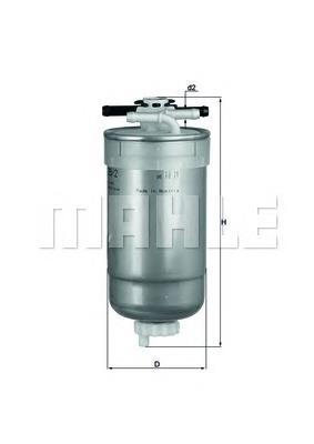 KL2332 Mahle Original Filtr paliwa