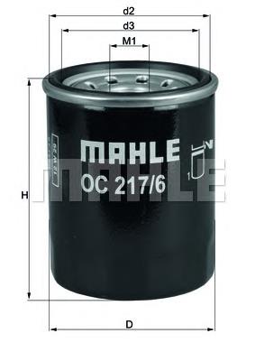 OC2176 Mahle Original filtr oleju