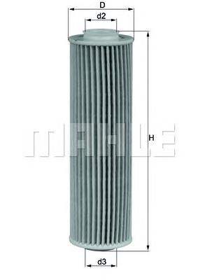 Filtr oleju Mahle Original OX1835D cena, od 9,99 USD