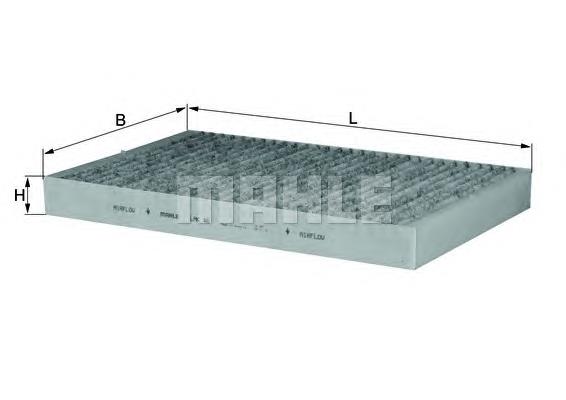Filtr kabiny Mahle Original LAK46 cena, od 11,84 USD
