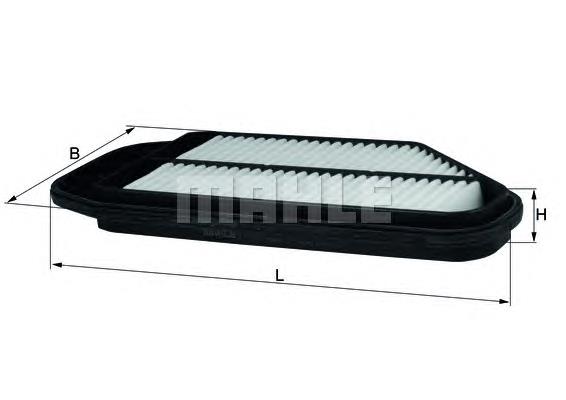 Filtr powietrza Mahle Original LX3152 cena, od 11,44 USD