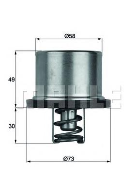 Termostat THD179 Mahle Original