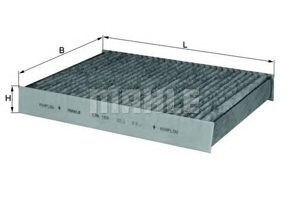 LAK169 Mahle Original filtr kabiny