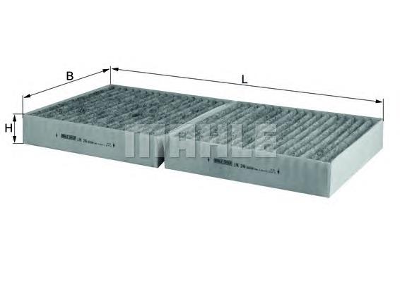 Filtr kabiny Mahle Original LAK246 cena, od 15,50 USD