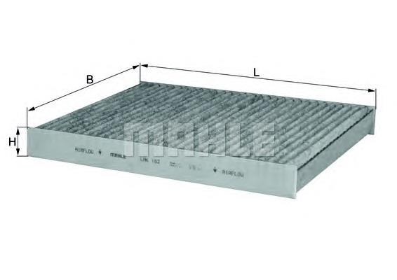 LAK182 Mahle Original filtr kabiny