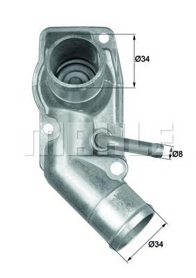 Termostat Mahle Original TI21392D cena, od 30,37 USD
