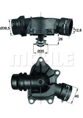 Termostat Febi 170644 cena, od 32,07 USD