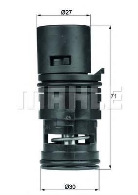 TO780 Mahle Original Termostat dodatkowy