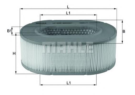 LX2535 Mahle Original Filtr powietrza