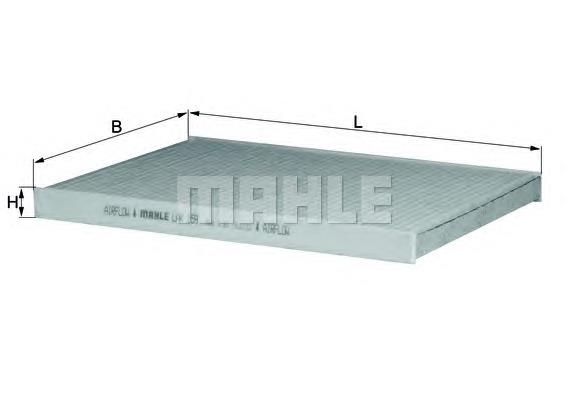 Filtr kabiny Mahle Original LAK159 cena, od 14,16 USD