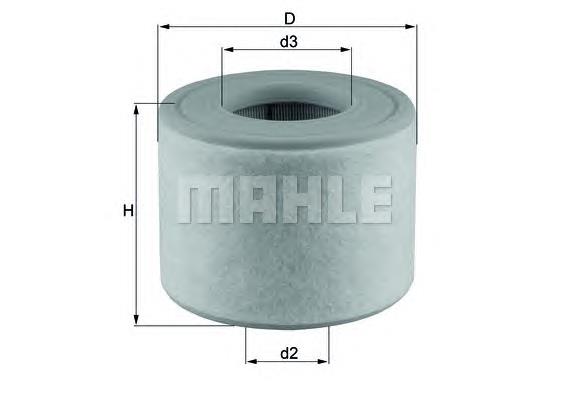 Filtr powietrza Mahle Original LX26072 cena, od 15,82 USD