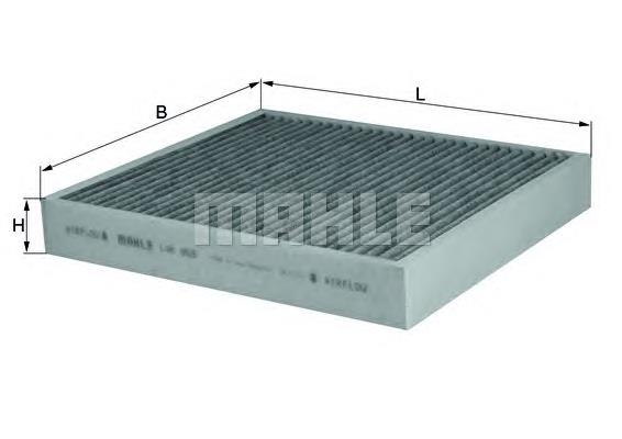 Do koszyka LAK809 Mahle Original Filtr kabiny