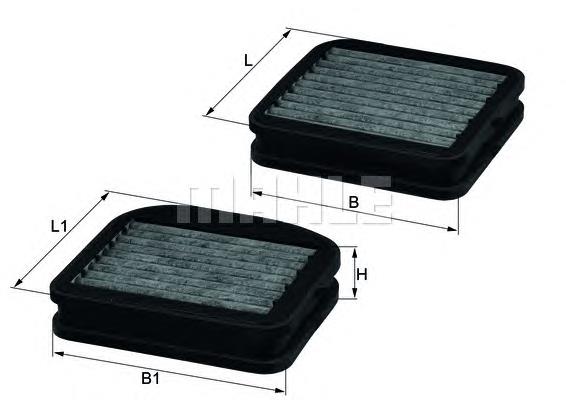 Filtr kabiny Mercedes A2108300218 cena, od 34,93 USD