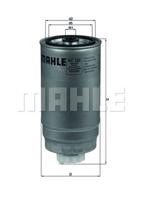KC182 Mahle Original Filtr paliwa