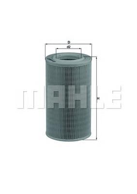 Filtr powietrza Mahle Original LX803 cena, od 14,57 USD