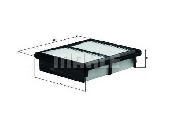 Filtr powietrza Mahle Original LX2973 cena, od 13,35 USD