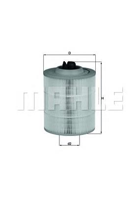 Filtr powietrza Mahle Original LX2685 cena, od 22,86 USD