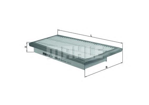 Filtr powietrza Mahle Original LX18502 cena, od 18,86 USD