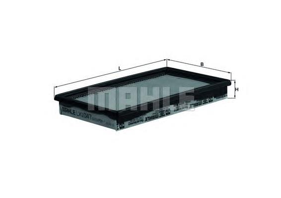 Filtr powietrza Mahle Original LX1047 cena, od 9,25 USD