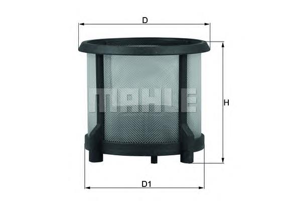 Filtr paliwa KX72D1 Mahle Original